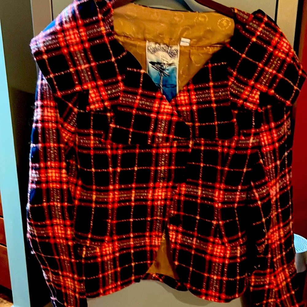 L.A.M.B. Plaid jacket